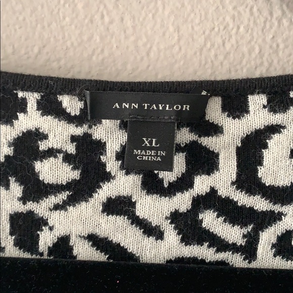 Ann Taylor Oversized Leopard Sweater - Picture 2 of 4